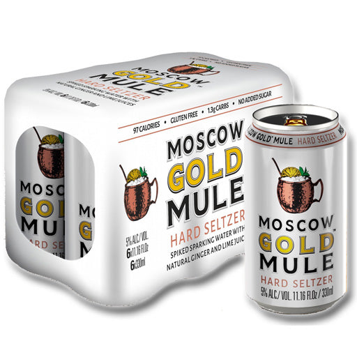 Moscow Gold Mule Hard Seltzer