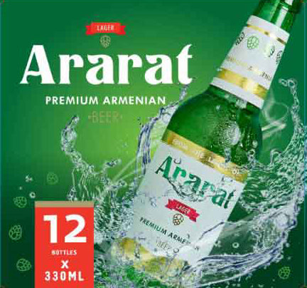 Ararat Armenian Beer Abv 4.5%